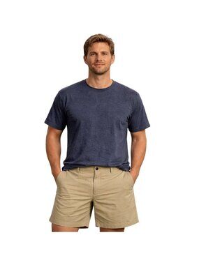 Patagonia Men's Shorts 38 Beige Outdoors Chino Khaki Classic Hiking Flat Front